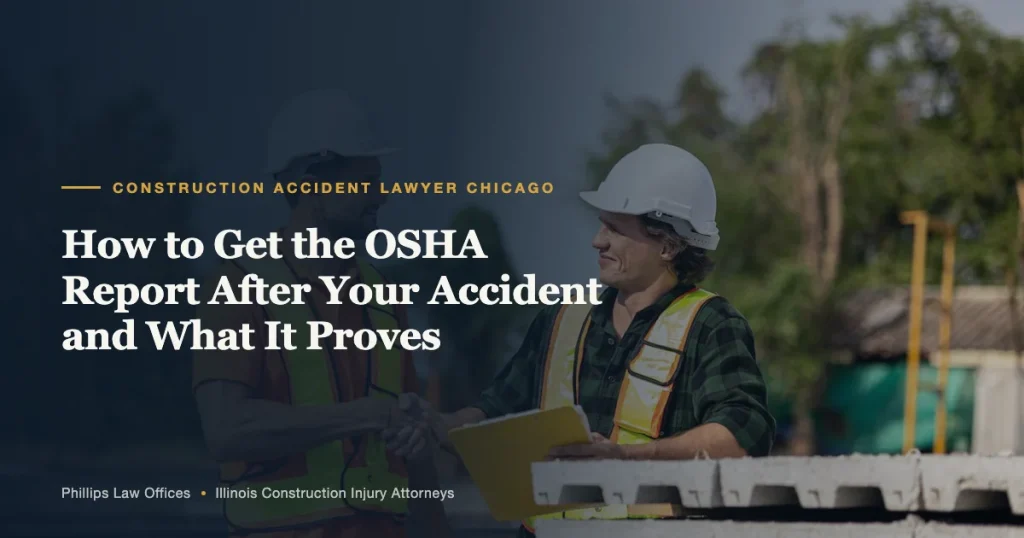 How to Get the OSHA Report After Your Accident and What It Proves